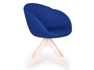 IRIS - Fabric chair with armrests _ CUF Milano